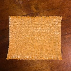 Hollister yellow tube top